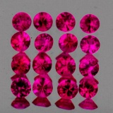 Natural AAA Red Burma Ruby 45 Pcs {VVS}