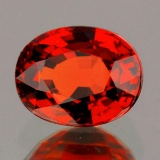 Natural Red Orange Spessartite Garnet {VVS}