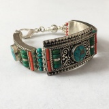 Tibet Hand Made Turquoise Bracelet