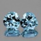 Natural Santa Maria Aquamarine Pair{Flawless-VVS}