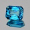 Natural Electric Blue Zircon 3.72 Cts [Flawless-VVS]