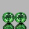 Natural Chrome Green Apatite Pair(Flawless-VVS1)