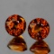 NATURAL UNHEATED RED ORANGE ZIRCON [FLAWLESS-VVS]