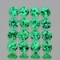Natural Green Emerald 20 Pcs [VVS-SI]