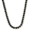 Diamond Polished Black Spinel necklace - 170 carat