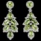 NATURAL AAA GREEN PERIDOT Earrings