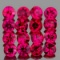 Natural Red Burma Ruby 35 Pcs - Untreated