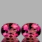 Natural Padparadscha Pink Tourmaline Pair{Flawless-VVS}