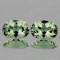Natural Green Amethyst Pair 14x10 MM  [Flawless-VVS]