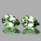 Natural Green Tea Color Amethyst Pair 12x8 MM - FL