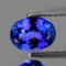 Natural  Purple Blue Tanzanite 8x6 MM - FL