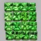 Natural Chrome Green Tsavorite Garnet 20 Pcs - VVS