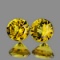 Natural Yellow Mali Garnet Pair{Flawless-VVS}