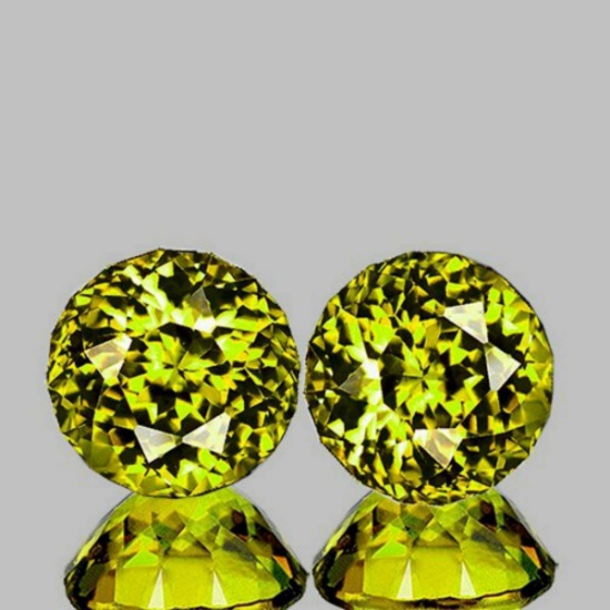 Natural Fiery Green Yellow Mali Garnet {Flawless-VVS}