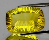Natural Canary Yellow Fluorite 20x14 MM {Flawless-VVS1}