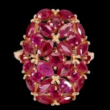 Natural Stunning Red Ruby Ring