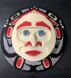 West Coast Native Moon Mask with KillerWhale Spirit