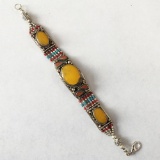 Tibet Hand Made Natural Stone Bracelet