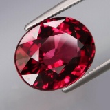 Natural Cherry Pink Rhodolite Garnet 6.16 Ct Untreated