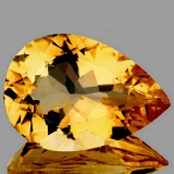 NATURAL GOLDEN YELLOW CITRINE 15x10 MM [FLAWLESS-VVS]