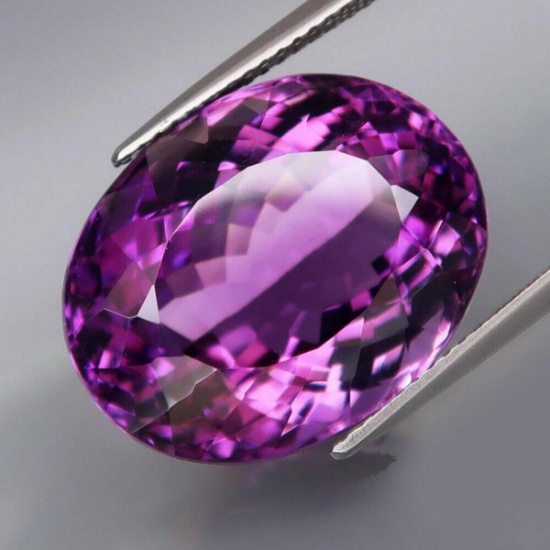 Natural Purple Amethyst 22.92 Cts - Untreated