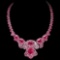 Natural Top Red Pink Ruby 413.57 Cts Necklace