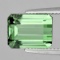 Natural Neon Mint Green Tourmaline 7x5 MM- VVS