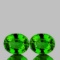 Natural  Chrome Green Tsavorite Garnet Pair -FL