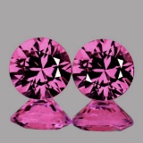 Natural  Untreated AAA Pink Sapphire Pair - FL