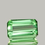 Natural Neon Mint Green Tourmaline - VVS