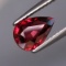 Natural Cherry Red Rhodolite Garnet Untreated