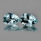 Natural Sky Blue Aquamarine 9x6 MM Pair - Flawless