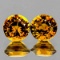 Natural  Golden Yellow Mali Garnet Pair{Flawless-VVS}