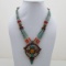 Tibet Natural Stone Tribal Queen Royal Necklace