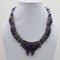 Tibet Natural Stone Tribal Queen Royal Necklace