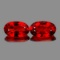 Natural Ruby Pair 5x4 MM - VVS