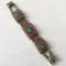 Tibet Hand Made Turquoise & Coral Bracelet