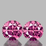 Natural AAA Pink Sapphire Pair{Flawless-VVS}