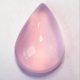 Natural Pastel Pink Rose Quartz 31.15 Ct {Flawless-VVS}