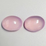 Natural Pastel Pink Rose Quartz Pair 31.14 CT Flawless