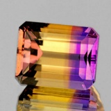 NATURAL TOP ANAHI AMETRINE 61x12 MM - Flawless