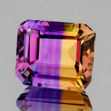 NATURAL ANAHI AMETRINE FROM BOLIVIA 14.5x13 MM - FL