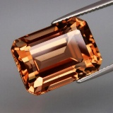 Natural Peach Champagne Topaz  20.86 Cts - VVS