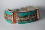 Tibet Hand Made Turquoise Bracelet