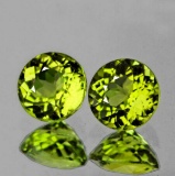 Natural Canary Yellow Mali Garnet Pair{Flawless-VVS}