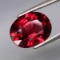 Natural Cherry Red Rhodolite Garnet 6.33 Ct Untreated