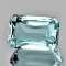 Natural Scissor Cut Blue Aquamarine 8.63 Cts - FL