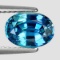 Natural Blue Zircon 2.27 Cts {Flawless-VVS1}