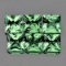 Natural AAA Green Princess Cut Sapphire [Flawless-VVS]