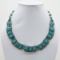 Tibet Natural Stone Tribal Queen Royal Necklace